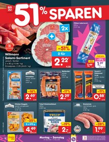 Bratwurst im Netto Marken-Discount Prospekt "Aktuelle Angebote" mit 60 Seiten (Osnabrück)