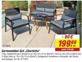 Aktuelles Gartenmöbel-Set Charlotta Angebot bei toom Baumarkt in Mainz ab 199,99 €