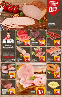 Wurst im REWE Prospekt "Dein Markt" mit 29 Seiten (Hildesheim)