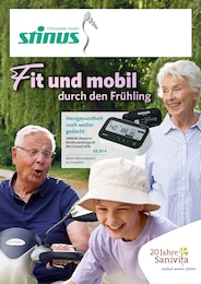 Aktueller Stinus Orthopädie GmbH Sanitätshäuser Prospekt für Bühl: Fit und mobil durch den Frühling mit 6 Seiten, 11.03.2026 - 31.05.2026
