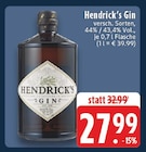 Gin im Angebot bei E center in Iserlohn Gin Angebote von Hendrick's bei E center Iserlohn für 27,99 €