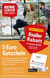 REWE Prospekt "Dein Markt" für Salzgitter, 38 Seiten, 13.05.2024 - 18.05.2024