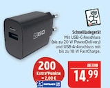 Aktuelles Schnellladegerät Angebot bei Marktkauf in Leipzig ab 14,99 €