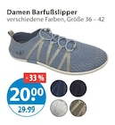 Damen Barfußslipper im V-Markt Prospekt Damen Barfußslipper von im aktuellen V-Markt Prospekt für 20,00 €