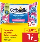 Feuchtes Toilettenpapier von Cottonelle im aktuellen Netto Marken-Discount Prospekt für 1,00 €
