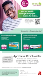 Aktueller mea - meine apotheke Apotheken Prospekt für Herrstein: Unsere Juni-Angebote mit 4} Seiten, 01.06.2026 - 30.06.2026