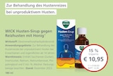 Husten-Sirup gegen Reizhusten mit Honig bei LINDA Premiumapotheke im Poing Prospekt für 10,95 €