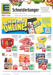 Supermarkt Prospekt von EDEKA in Reckendorf Aktueller EDEKA Supermarkt Prospekt für Reckendorf: Wir lieben Lebensmittel! mit 38} Seiten, 20.07.2026 - 25.07.2026