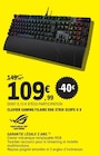 Clavier Gaming Filaire ROG Strix Scope II X - Republic of Gamers dans le catalogue E.Leclerc