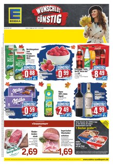 EDEKA Prospekt für Unterhaching mit 20 Seiten EDEKA Prospekt für Unterhaching: WUNSCHLOS GÜNSTIG, 20 Seiten, 17.10.2021 - 23.10.2021