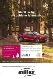 Werkstatt & Auto Prospekt von Volkswagen in Roßhaupten Aktueller Volkswagen Werkstatt & Auto Prospekt für Roßhaupten: Herbst im Kopf. Sicherheit im Auto. mit 1} Seite, 01.09.2026 - 31.12.2026