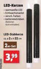 LED-Stabkerze Angebote bei Thomas Philipps Osnabrück für 3,99 €