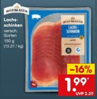 Aktuelle Lachs Angebote bei Netto Marken-Discount in Ingolstadt Aktuelles Lachs-schinken Angebot bei Netto Marken-Discount in Ingolstadt ab 1,99 €