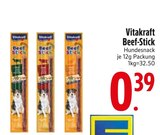 Beef-Stick im Angebot bei EDEKA in Rosenheim Beef-Stick Angebote von Vitakraft bei EDEKA Rosenheim für 0,39 €