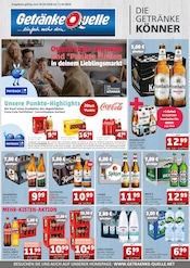 Aktueller Getränke Quelle WVG Prospekt mit Cola, "...einfach mehr drin", Seite 1