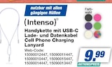 Handykette mit USB-C Lade- und Datenkabel im Angebot bei expert in Melle Handykette mit USB-C Lade- und Datenkabel Angebote von Intenso bei expert Melle für 9,99 €