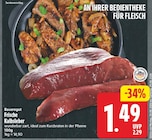 Frische Kalbsleber von Bauerngut für 1,49 € bei EDEKA im Angebot Frische Kalbsleber von Bauerngut im aktuellen EDEKA Prospekt