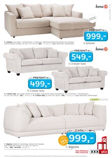 Sofa im aktuellen XXXLutz Möbelhäuser Prospekt (Salzgitter) Sofa im XXXLutz Möbelhäuser Prospekt "junges wohnen." mit 8 Seiten (Salzgitter)