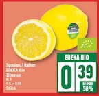 Zitronen von EDEKA Bio im aktuellen EDEKA Prospekt