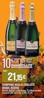 Champagne Grande Réserve - Nicolas Feuillatte - Supermarchés Match à Nancy Champagne Grande Réserve - Nicolas Feuillatte en promo chez Supermarchés Match Nancy à 21,15 €