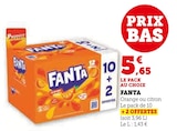 Fanta à Super U dans Montigné-sur-Moine Fanta à Super U dans Montigné-sur-Moine