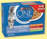 Effilés en Sauce pour Chat - PURINA ONE en promo chez Super U Valence à 3,90 €