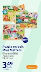 Puzzle en bois - MINI MATTERS dans le catalogue Action