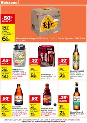 Leffe Angebote im Prospekt "PRODUITS LAITIERS & VÉGÉTAUX !" von Carrefour auf Seite 49