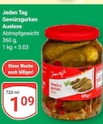 Gewürzgurken Auslese bei GLOBUS im Prospekt "" für 1,09 €