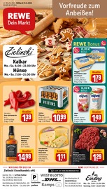 REWE Discounter Prospekt der aktuellen Woche mit 28 Seiten, gültig von 17.11.2025 bis 22.11.2025, in Hünxe und Umgebung Aktueller REWE Discounter Prospekt in Hünxe und Umgebung, "Dein Markt" mit 28 Seiten, 17.11.2025 - 22.11.2025