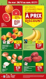 Prix et réduction Bio dans le prospectus Aldi en cours Offre Bio dans le catalogue Aldi du moment à la page 2