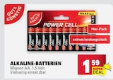 Power Cell Alkaline-Batterien Angebote von Gut & Günstig bei Marktkauf Esslingen für 1,59 €