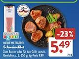 Schweinefilet im Angebot bei ALDI SÜD in Wetzlar Schweinefilet Angebote von MEINE METZGEREI bei ALDI SÜD Wetzlar für 5,49 €