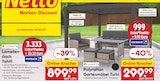 Lamellendach Tahiti im Netto Marken-Discount Prospekt Lamellendach Tahiti von Juskys im aktuellen Netto Marken-Discount Prospekt für 899,99 €