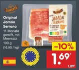 Netto Marken-Discount - Original Jamón Serrano Angebot im Prospekt Original Jamón Serrano bei Netto Marken-Discount im Prospekt "" für 1,69 €