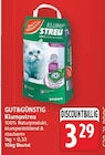 Klumstreu von GUT&GÜNSTIG für 3,29 € bei E center im Angebot Klumstreu von GUT&GÜNSTIG im aktuellen E center Prospekt
