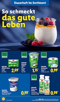 Butter im aktuellen Lidl Prospekt (Erfurt) Butter im Lidl Prospekt "LIDL LOHNT SICH" mit 69 Seiten (Erfurt)