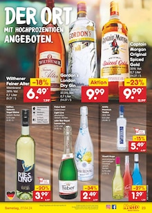 Gin im Netto Marken-Discount Prospekt "Aktuelle Angebote" mit 51 Seiten (Rostock)
