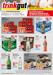 Ähnliche Berliner Pilsener Angebote im Prospekt "Aktuelle Angebote" von Trinkgut in Germering Ähnliche Angebote wie Berliner Pilsener im Prospekt "Aktuelle Angebote" auf Seite 1 von Trinkgut in Germering