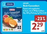 Back-Camembert Angebote von MILSANI bei ALDI SÜD Darmstadt für 2,29 €