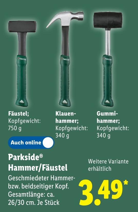Hammer/Fäustel