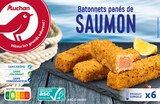 BÂTONNETS DE SAUMON PANÉS SURGELÉS AUCHAN - AUCHAN dans le catalogue Auchan Supermarché