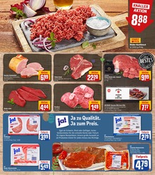 Rinderhackfleisch Angebot im aktuellen REWE Prospekt auf Seite 7
