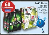 Pils oder Mix-Bier Angebote von Beck's bei EDEKA Hamm