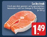 Aktuelle Lachs Angebote bei EDEKA in Mülheim (Ruhr) Aktuelles Lachssteak Angebot bei EDEKA in Mülheim (Ruhr) ab 1,49 €