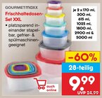 Frischhaltedosen-Set XXL Angebote von GOURMETMAXX bei Netto Marken-Discount Gera für 9,99 €