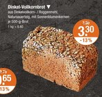 Dinkel-Vollkornbrot Angebote bei V-Markt Augsburg für 3,30 €