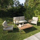 Castorama Avignon - Promo Salon de jardin 4 places GoodHome Pistache vert Promo Salon de jardin 4 places GoodHome Pistache vert à 529,90 € dans le catalogue Castorama à Avignon