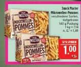 Mikrowellen-Pommes (Extra Knusprig) Angebote von Snack Master bei Marktkauf Görlitz für 1,00 €