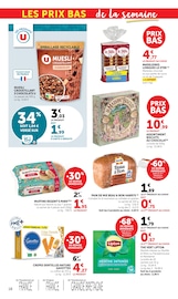Promotion Petit-déjeuner dans le prospectus Super U, valable du 31/03/2026 au 06/04/2026 Promo Petit-déjeuner dans le catalogue Super U du moment à la page 18